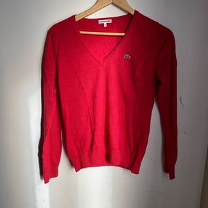 Lacoste sweaters vneck for men